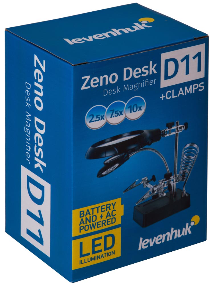 Lente d’ingrandimento Levenhuk Zeno Desk D11