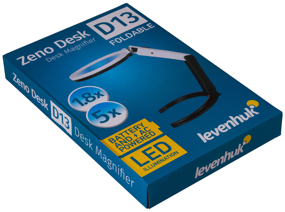 Lente d’ingrandimento Levenhuk Zeno Desk D13