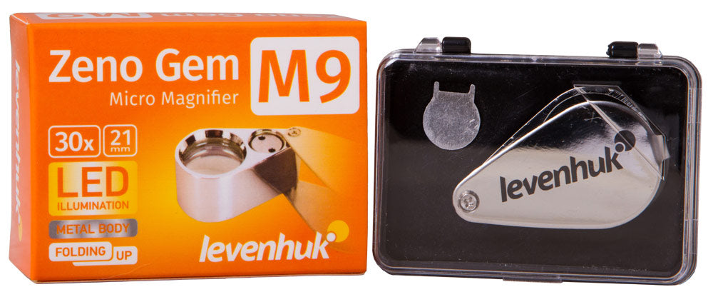 Lente d’ingrandimento Levenhuk Zeno Gem M9