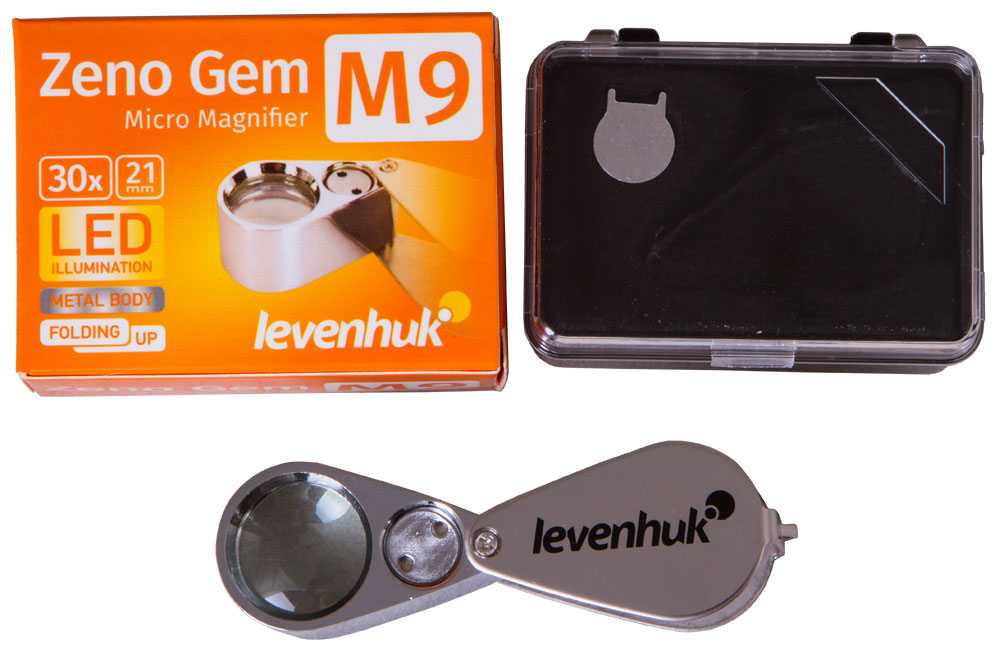 Lente d’ingrandimento Levenhuk Zeno Gem M9