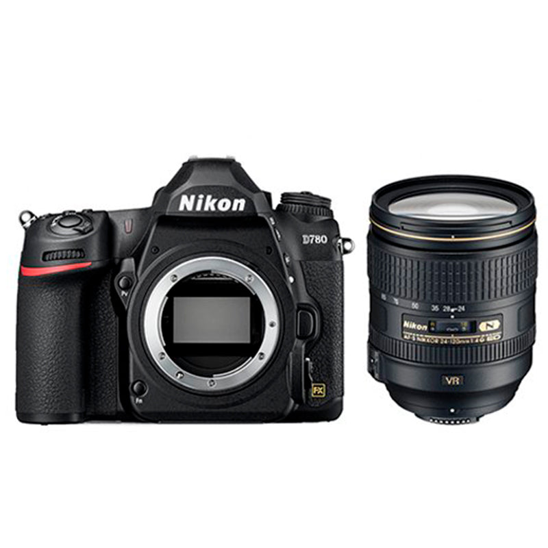 Nikon D780 con OB. 24/120 f4 VR + SD 64GB - Garanzia 4 anni Nital – A CASA TUA IN 3/4 GIORNI