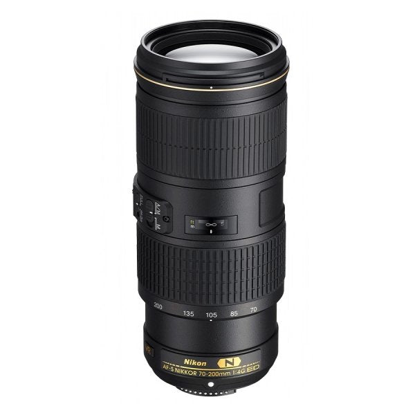 Nikkor AF-S 70-200mm f/4 G ED VR - Garanzia 4 anni Nital