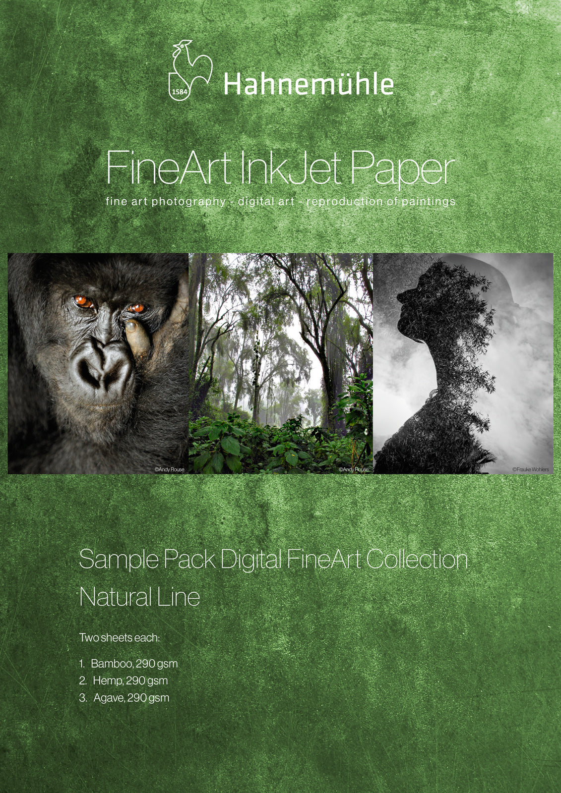 Hahnemuhle FineArt Natural Line pack test A4