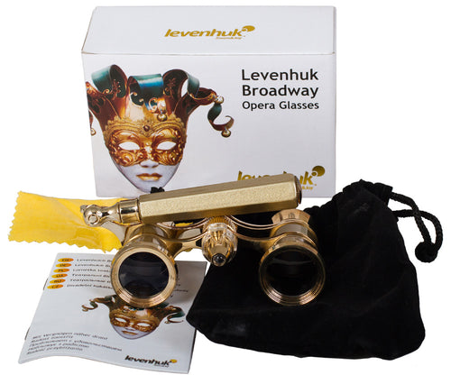 Binocolo da teatro Levenhuk Broadway 325N (lorgnette con luce LED)