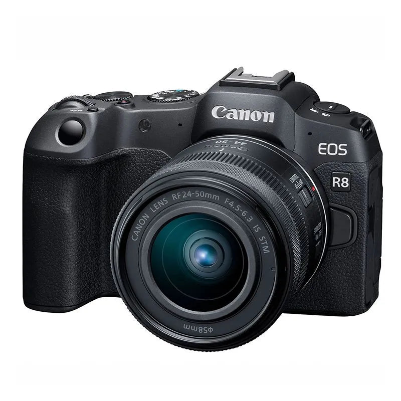 Canon EOS R8 con 24-50mm F4.5-6.3 IS STM - Garanzia Canon Italia - CASHBACK STUDENTI FINO AL 31/12/26 80€ - TASSO ZERO FINO AL 30/06/26 - SCONTO IN CASSA FINO AL 30/05/26
