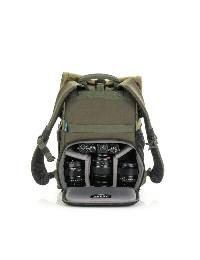Tenba FULTON V2 Backpack 10L - Black o Tan/Olive