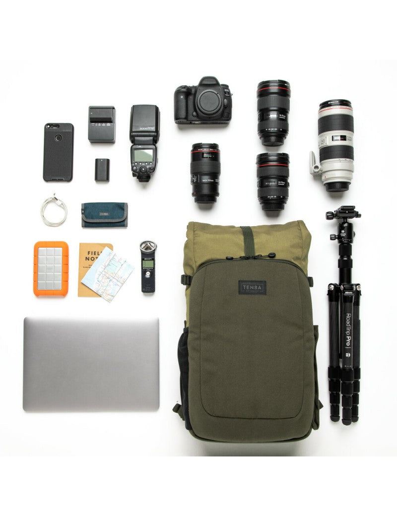 Tenba FULTON V2 Backpack 16L - Tan/Olive o Black