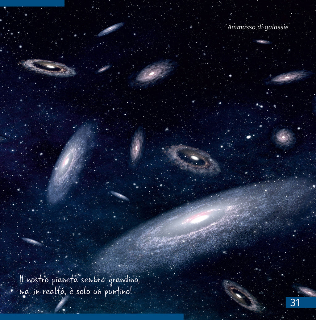 Spazio. Vuoto non-vuoto. Libro educativo