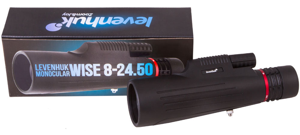 Monocolo Levenhuk Wise 8–24x50