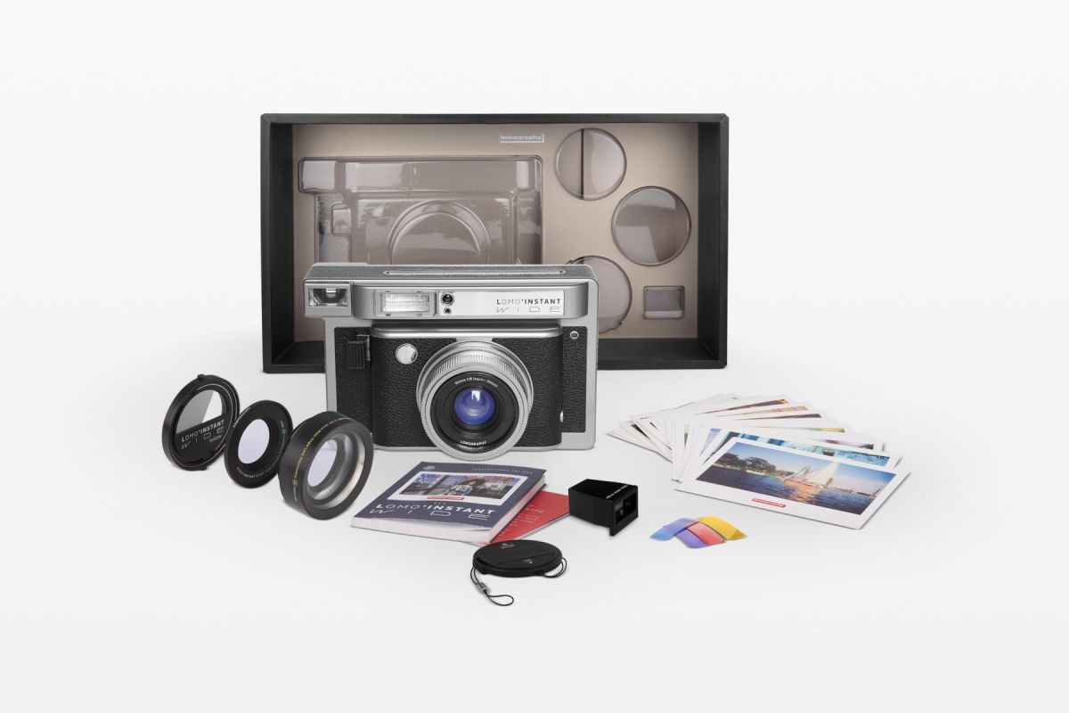 Lomo Instant Wide Monte Carlo Edition + Kit di Lenti