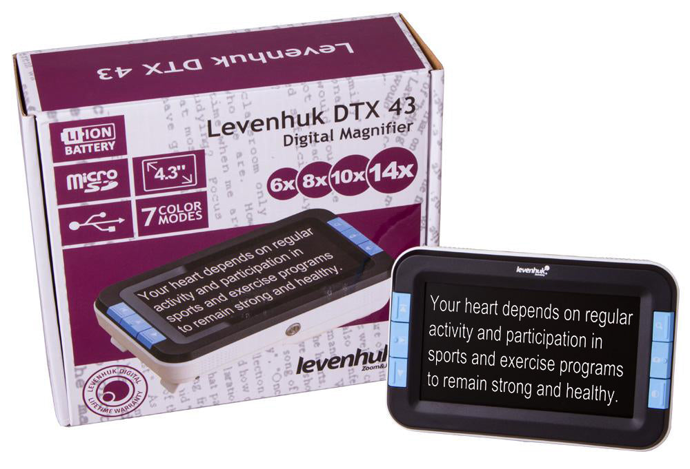 Lente d’ingrandimento digitale Levenhuk DTX 43 LCD