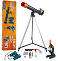 Kit telescopio, microscopio e binocolo Levenhuk LabZZ MTB3