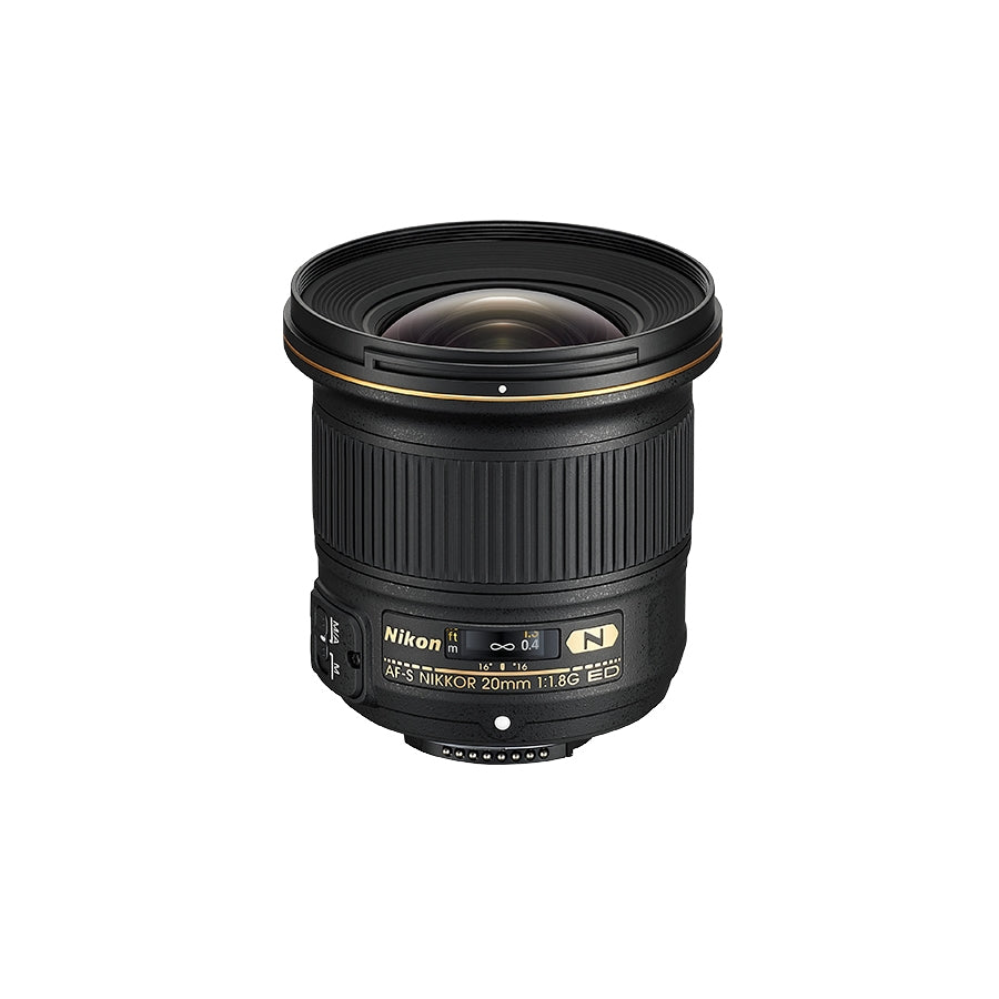 Nikkor AF-S 20mm f/1.8 G ED - Garanzia 4 anni Nital