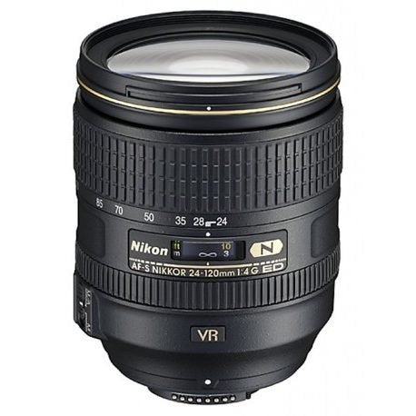 Nikkor AF-S 24-120mm f/4 G ED VR - Garanzia 4 anni Nital