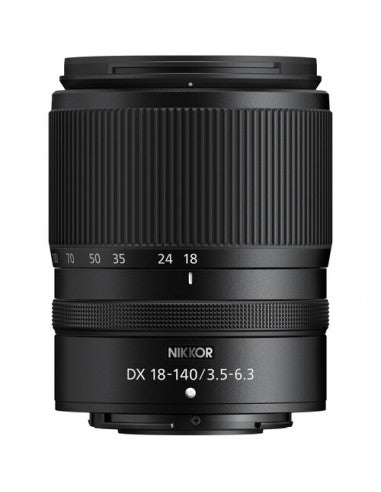 Nikkor Z DX 18-140mm f/3.5-6.3 VR - Garanzia Nital 6 anni - A CASA TUA IN 3/4 GIORNI