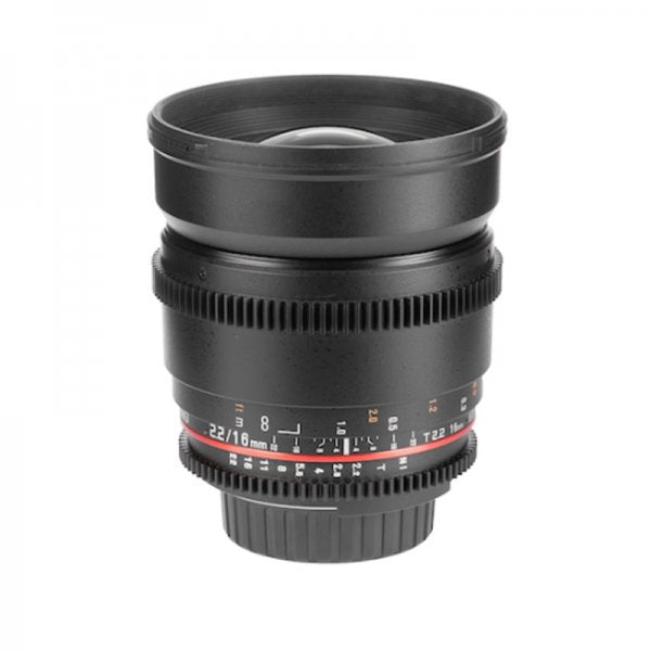 Samyang 16mm T2.2 - Garanzia Fowa Cine Lens