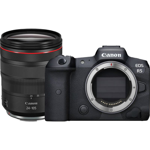 Canon EOS R5 con 24/105  F4 L IS USM - Garanzia Canon Italia - A CASA TUA IN 3/4 GIORNI